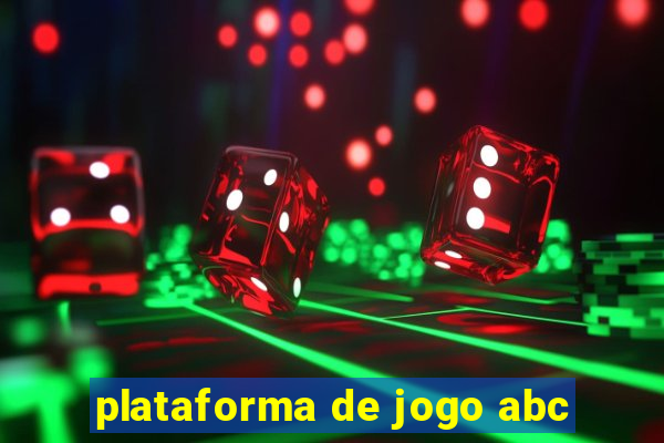 plataforma de jogo abc